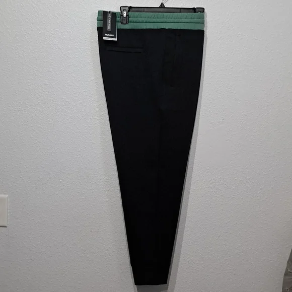 Murano Liquid Luxury Lucas Color Block Jogger Pants